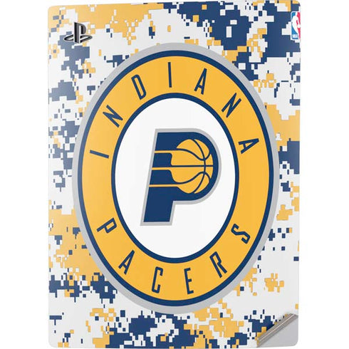 NBA Indiana Pacers Digi Camo PS5 Digital Edition Console Skin