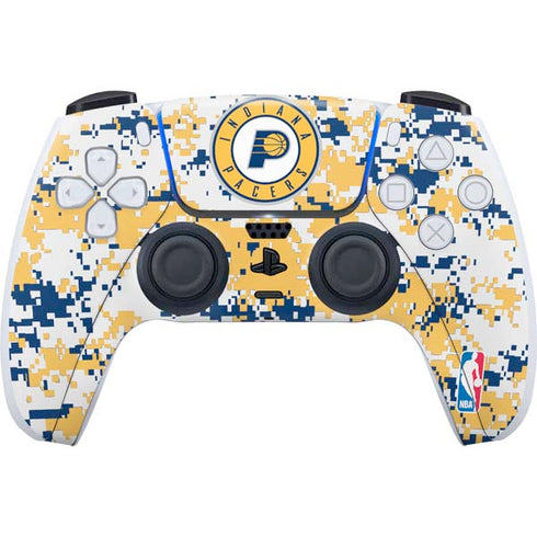 NBA Indiana Pacers Digi Camo PS5 Controller Skin