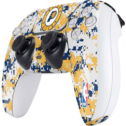NBA Indiana Pacers Digi Camo PS5 Controller Skin