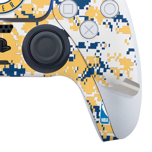 NBA Indiana Pacers Digi Camo PS5 Controller Skin