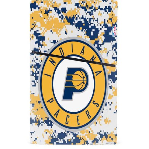 NBA Indiana Pacers Digi Camo PS5 Slim Digital Edition Console Skin