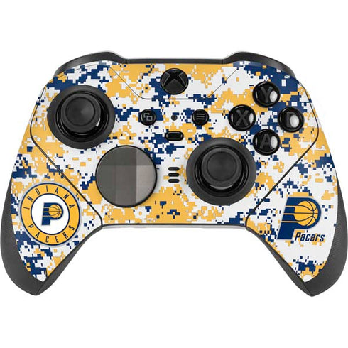 NBA Indiana Pacers Digi Camo Xbox Elite Wireless Controller Series 2 Skin