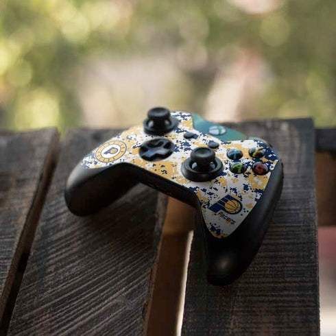 NBA Indiana Pacers Digi Camo Xbox One Controller Skin