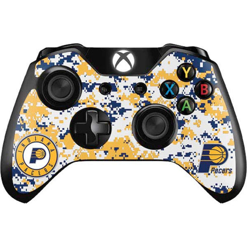 NBA Indiana Pacers Digi Camo Xbox One Controller Skin
