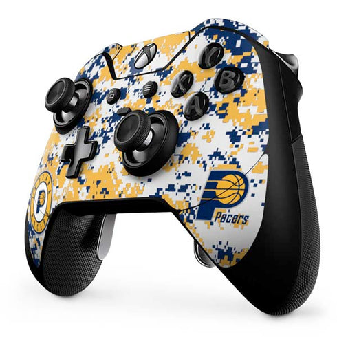NBA Indiana Pacers Digi Camo Xbox One Elite Controller Skin