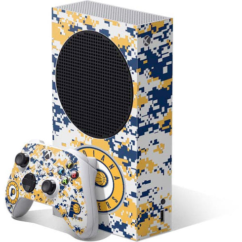 NBA Indiana Pacers Digi Camo Xbox Series S Bundle Skin