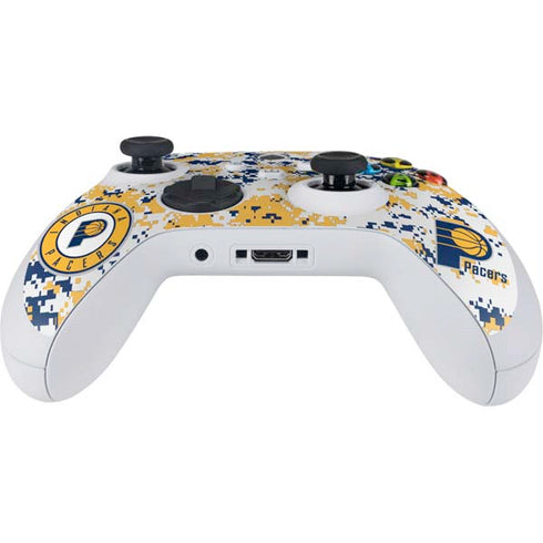 NBA Indiana Pacers Digi Camo Xbox Series S Controller Skin