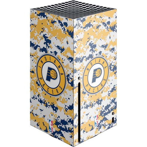 NBA Indiana Pacers Digi Camo Xbox Series X Console Skin