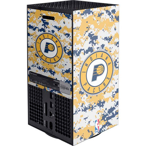 NBA Indiana Pacers Digi Camo Xbox Series X Console Skin
