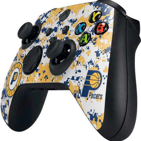NBA Indiana Pacers Digi Camo Xbox Series X Controller Skin