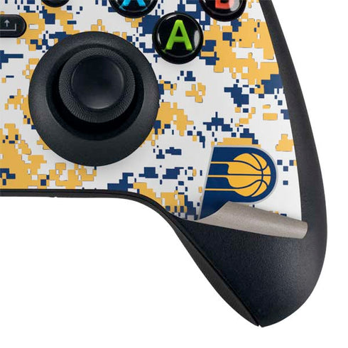 NBA Indiana Pacers Digi Camo Xbox Series X Controller Skin