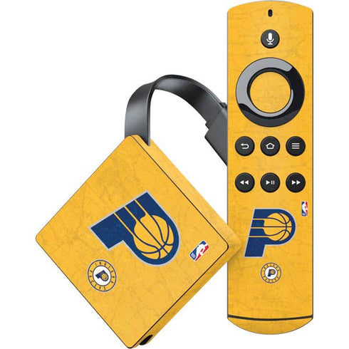 NBA Indiana Pacers Distressed Amazon Fire TV Skin