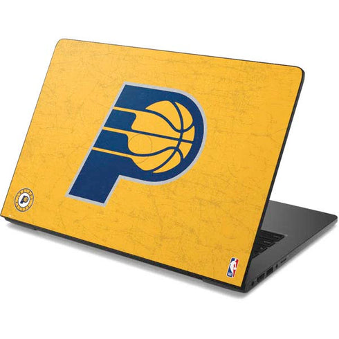 NBA Indiana Pacers Distressed Dell Chromebook Skin