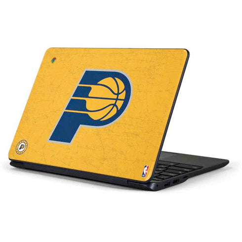 NBA Indiana Pacers Distressed Samsung Chromebook Skin