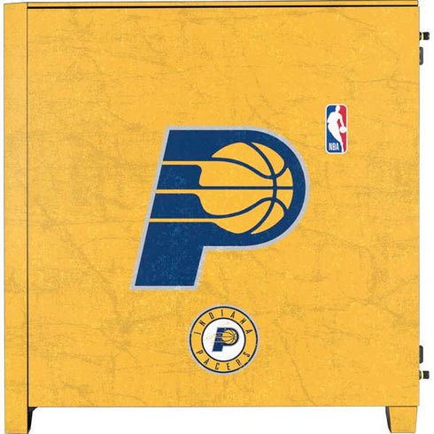 NBA Indiana Pacers Distressed Corsair 4000D Tempered Glass Mid-Tower ATX Case Skin
