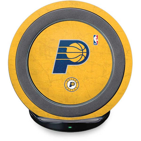 NBA Indiana Pacers Distressed Fast Charge Wireless Charging Stand Skin