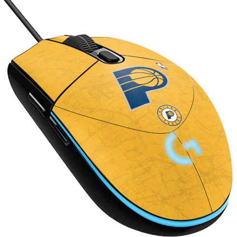 NBA Indiana Pacers Distressed G203 Prodigy RGB Wired Gaming Mouse Skin