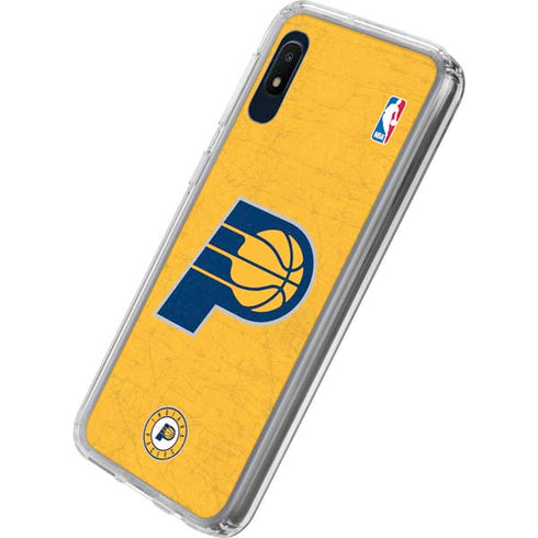 NBA Indiana Pacers Distressed Galaxy A10e Clear Case