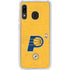 NBA Indiana Pacers Distressed Galaxy A20 Clear Case