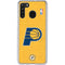 NBA Indiana Pacers Distressed Galaxy A21 Clear Case