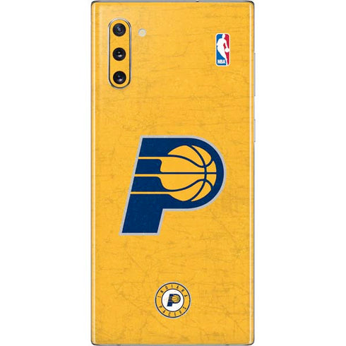 NBA Indiana Pacers Distressed Galaxy Note 10 Skin