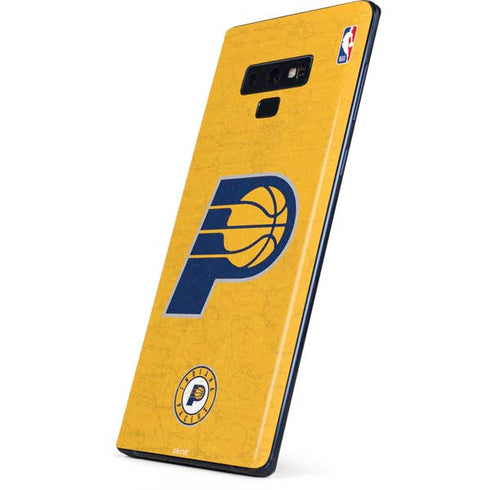 NBA Indiana Pacers Distressed Galaxy Note 9 Skin