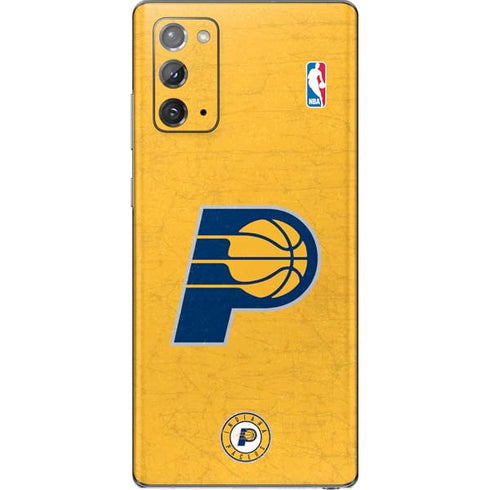 NBA Indiana Pacers Distressed Galaxy Note20 5G Skin
