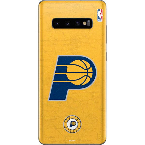 NBA Indiana Pacers Distressed Galaxy S10 Plus Skin