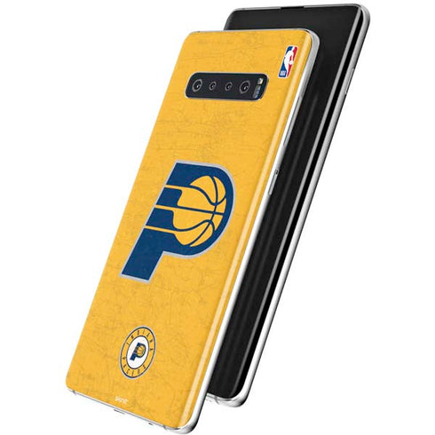 NBA Indiana Pacers Distressed Galaxy S10 Skin