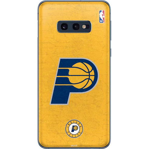 NBA Indiana Pacers Distressed Galaxy S10e Skin