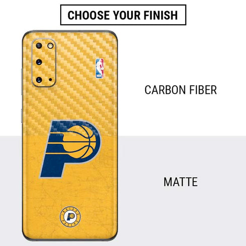 NBA Indiana Pacers Distressed Galaxy S20 Skin