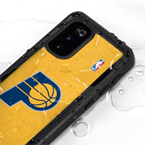 NBA Indiana Pacers Distressed Galaxy S20 Waterproof Case