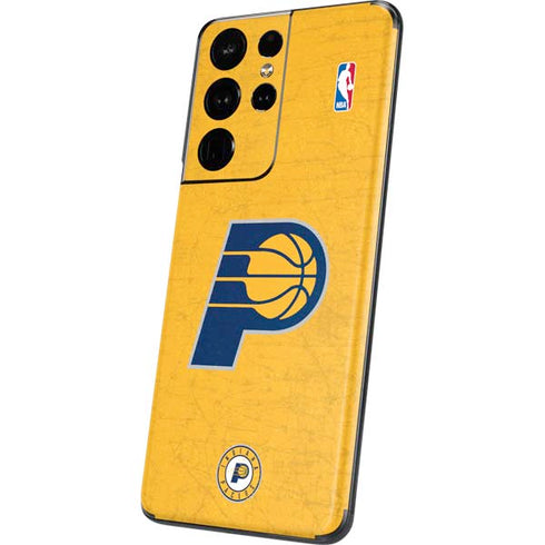 NBA Indiana Pacers Distressed Galaxy S21 Ultra 5G Skin