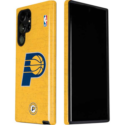 NBA Indiana Pacers Distressed Galaxy S22 Ultra Pro Case