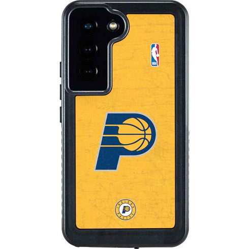 NBA Indiana Pacers Distressed Galaxy S23 Waterproof Case