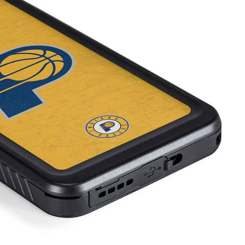 NBA Indiana Pacers Distressed Galaxy S23 Waterproof Case