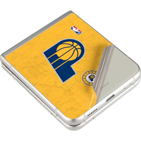 NBA Indiana Pacers Distressed Galaxy Z Flip3 5G Skin