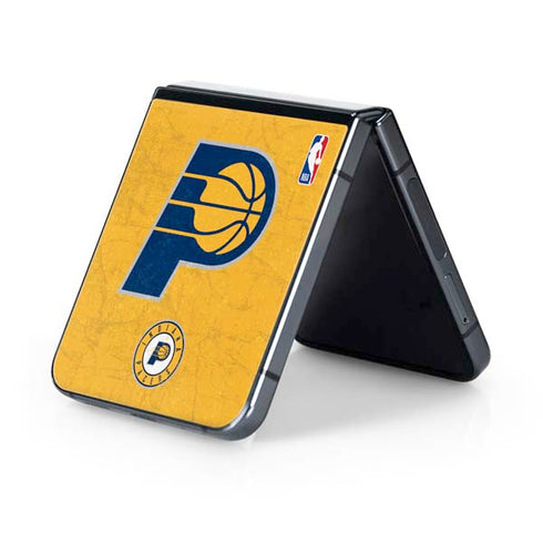 NBA Indiana Pacers Distressed Galaxy Z Flip5 5G Skin