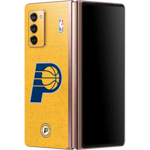 NBA Indiana Pacers Distressed Galaxy Z Fold2 5G Skin