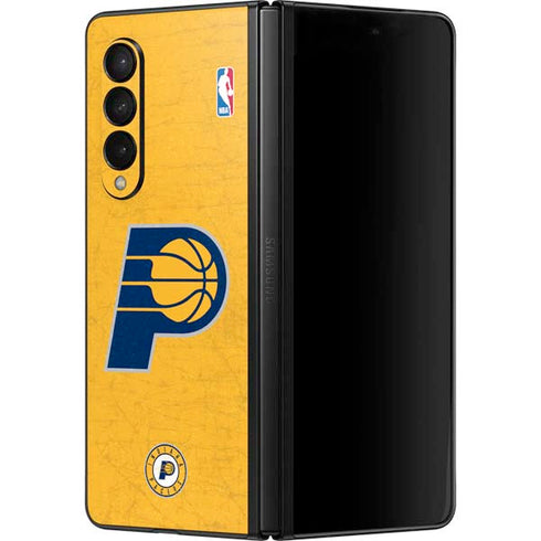 NBA Indiana Pacers Distressed Galaxy Z Fold3 5G Skin