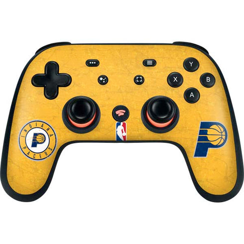 NBA Indiana Pacers Distressed Google Stadia Controller Skin