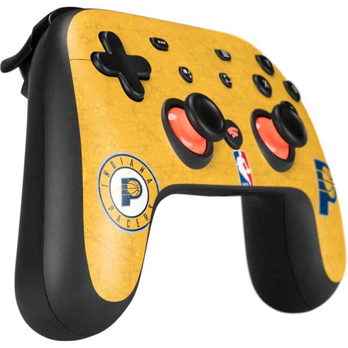 NBA Indiana Pacers Distressed Google Stadia Controller Skin