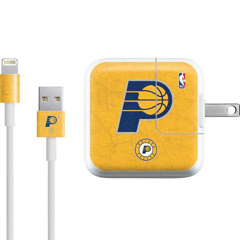 NBA Indiana Pacers Distressed iPad Charger (10W USB) Skin