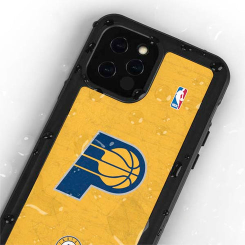 NBA Indiana Pacers Distressed iPhone 12 Pro Waterproof Case
