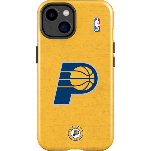 NBA Indiana Pacers Distressed iPhone 14 Plus Impact Case