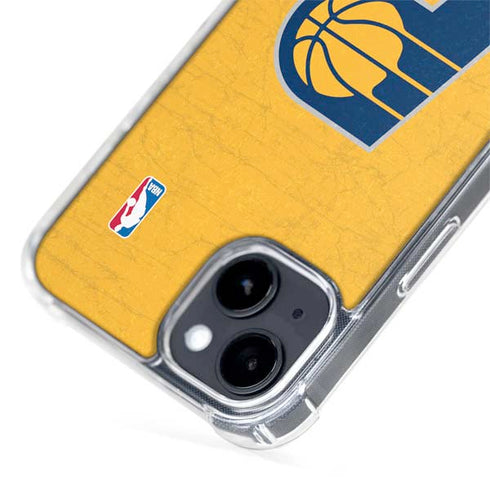 NBA Indiana Pacers Distressed iPhone 15 Plus MagSafe Case