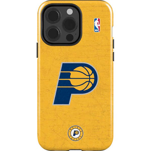 NBA Indiana Pacers Distressed iPhone 15 Pro Impact Case