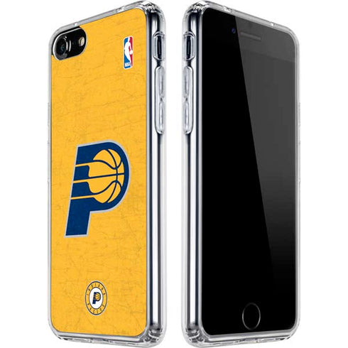 NBA Indiana Pacers Distressed iPhone SE (2nd & 3rd Gen) Clear Case
