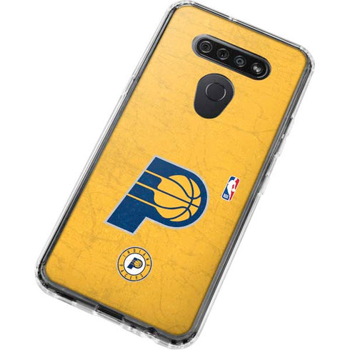 NBA Indiana Pacers Distressed LG K51/Q51 Clear Case