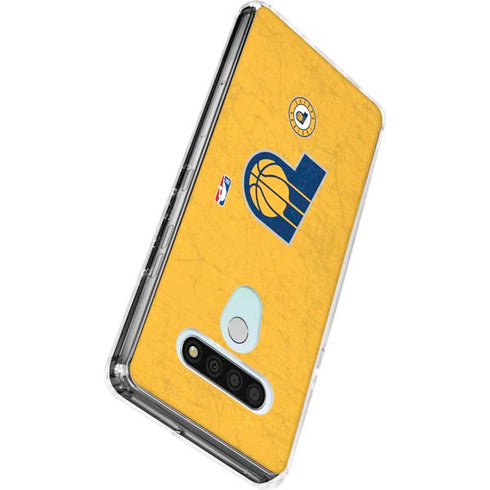NBA Indiana Pacers Distressed LG Stylo 6 Clear Case